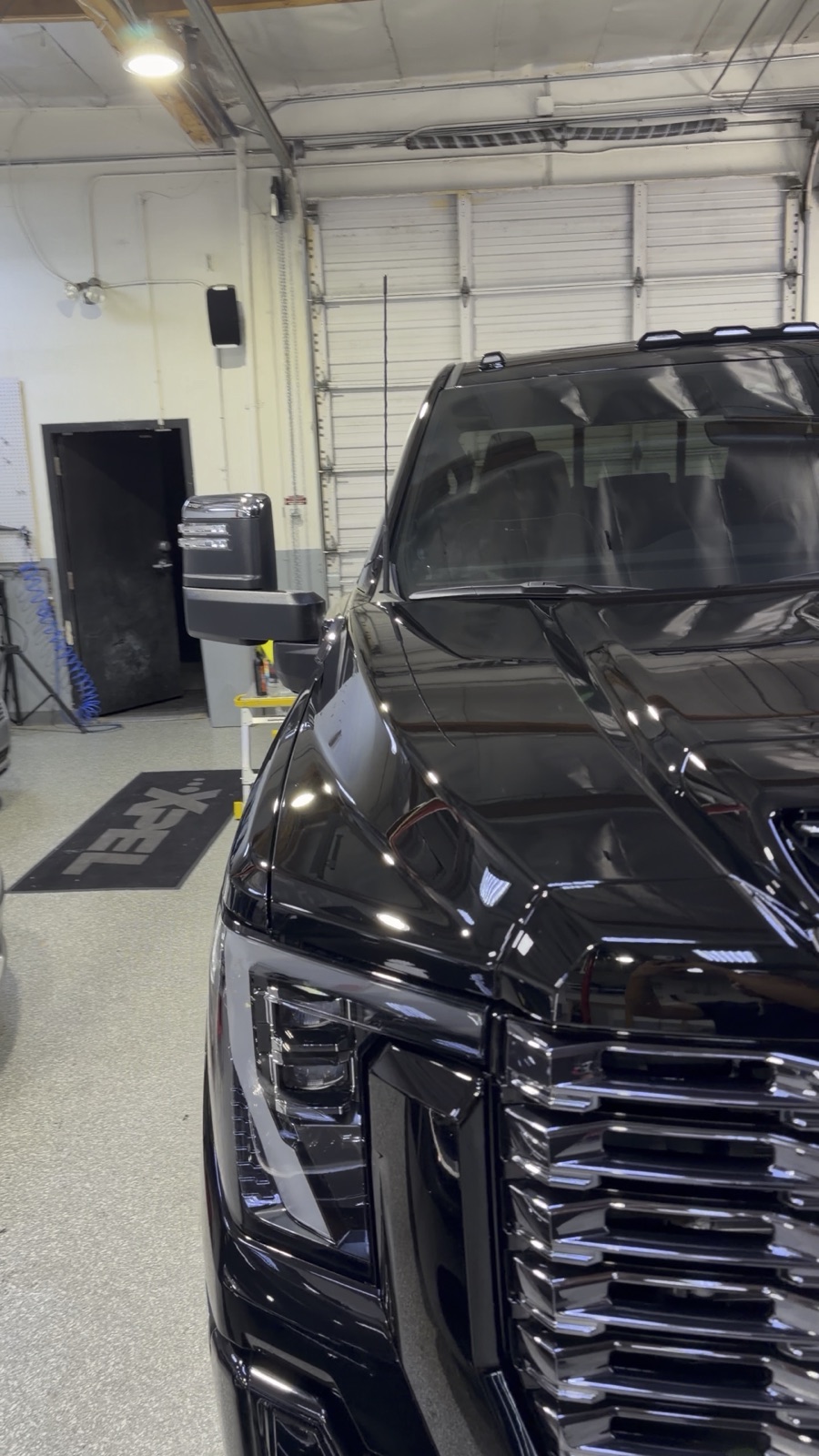 Black GMC Denali with a high-gloss ceramic coating by G Wraps OC, Irvine
